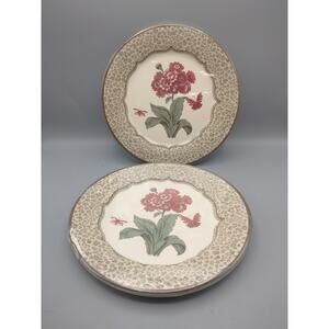 Caspari Plastic Coated Dinner Plates 10.5” 2 Packs Of 8 Sealed Bagetelle